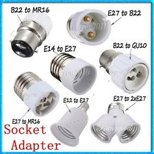 E27 led light socket adapters