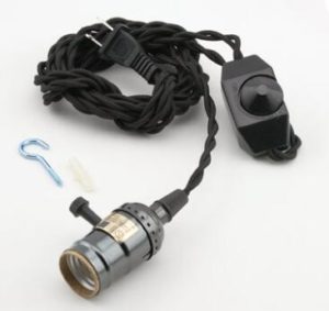 E26 E27 Pendant Light Cord Lamp holder kits