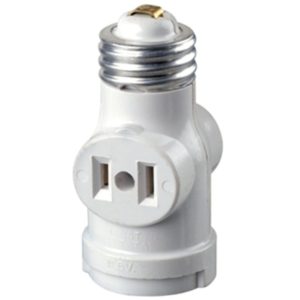 Light Bulb Holder With Plug