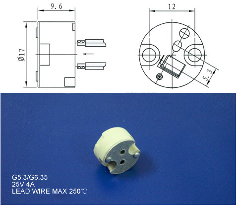 MR16 Bulb Holders diagram