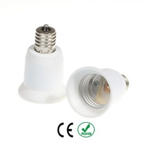 E14 Light Bulb Screw Lamp Fixing Base Holder Screw Socket PBT 