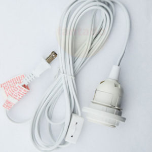 single socket pendant light cord kit for lanterns